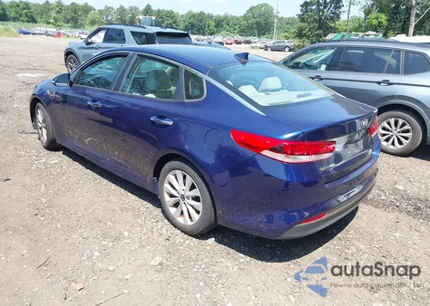 2016 Kia Optima Lx из США, поврежденный, VIN 5XXGT4L36GG008681